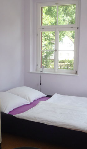 Schlafzimmer, ehemals Chefzimmer